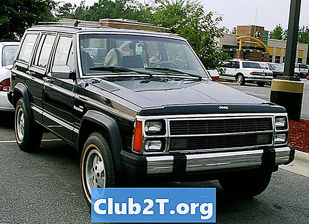 1990 Jeep Grand Wagoneer Car Audio Bekabelingshandleiding