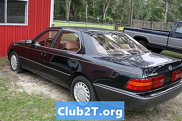1990 Lexus LS400 Panduan Pemasangan Penggera Kereta