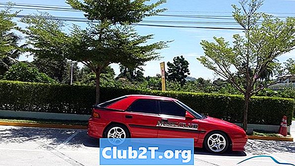 1990 Mazda 323 bilradio ledningsdiagram