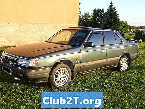 1990 Mazda 929 Auto Alarm Ožičenje Shema