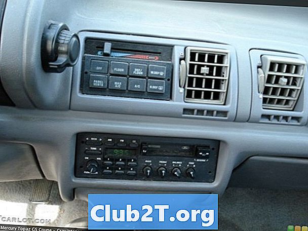 1990 Mercury Topaz Car Radio Dijagram