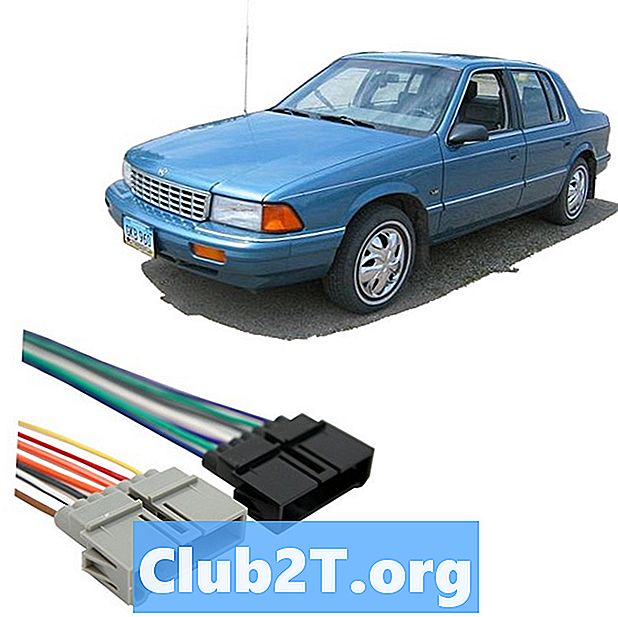 1990 Plymouth Acclaim Car Stereo Wire -kaavio