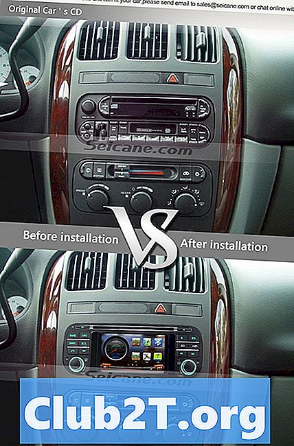 1990 Subaru מורשת המכונית סטריאו רדיו חיווט תרשים - מכוניות