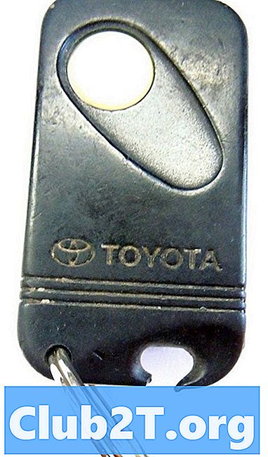 1990 „Toyota Celica“ nuotolinio automobilio paleidimo laidų schema
