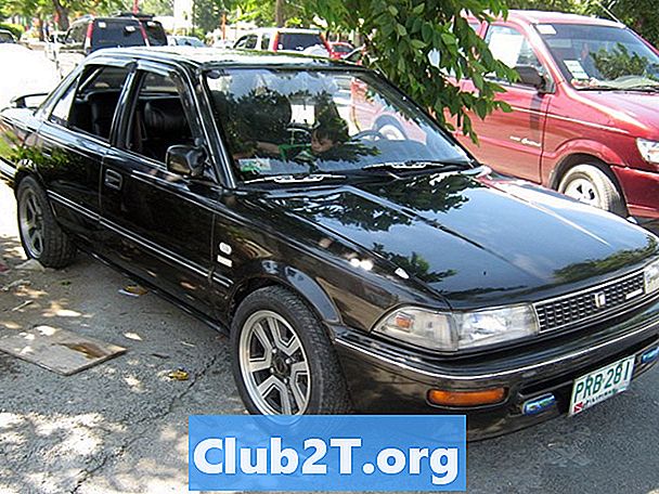 1990 Toyota Corolla Vodič za sigurnost ožičenja automobila - Automobili