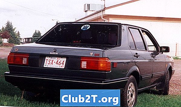 1990 Σχήμα Στερεοφωνικής Καλωδίωσης Volkswagen Fox Car