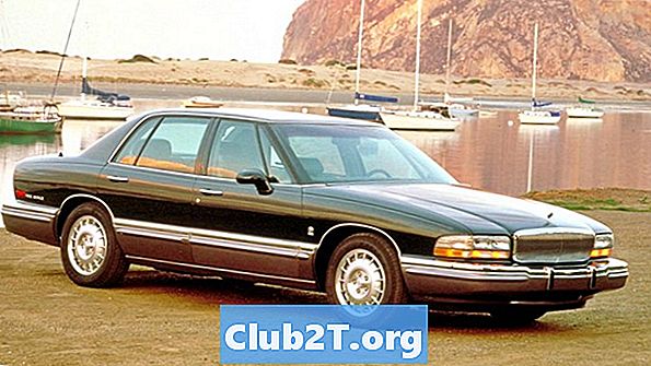 1991 Розміри розмірів шин автомобіля Buick Park Avenue