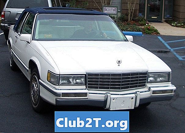 1991 Cadillac Coupe De Ville Stereo vadu shēma