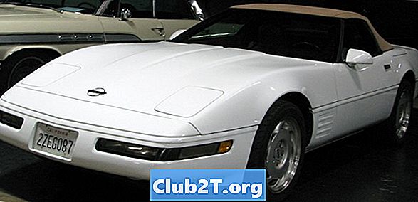 1991 Schéma zapojení audiokabelu Chevrolet Corvette