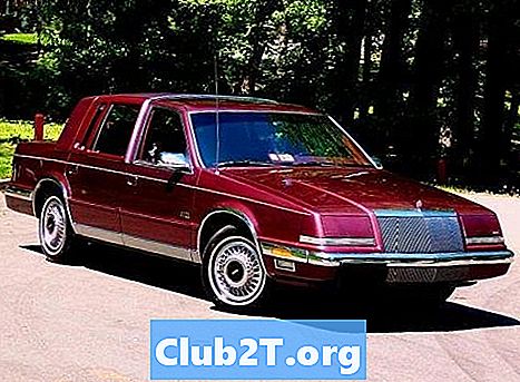 1991 Chrysler Imperial Car Audio ledningsdiagram