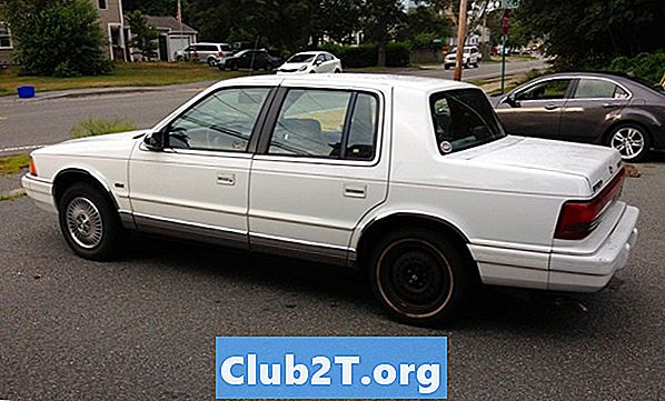 1991 Chrysler LeBaron Sedan Заміна розмірів лампочки