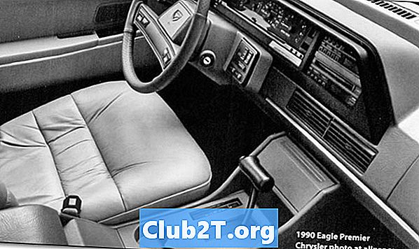 1991 Eagle Premier 자동차 라디오 배선 다이어그램