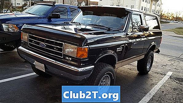 1991 Ford Bronco -kaukosäätimen kytkentäkaavio