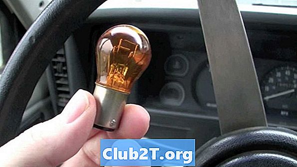 1991 GMC Tracker Light Bulb Størrelser - Biler