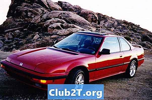 1991 Schemat okablowania zdalnego samochodu Honda Accord