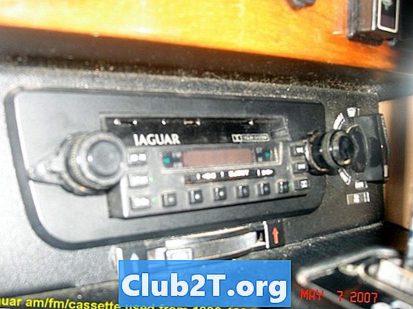 1991 Јагуар КСЈ6 Упутство за уградњу у ауто радио