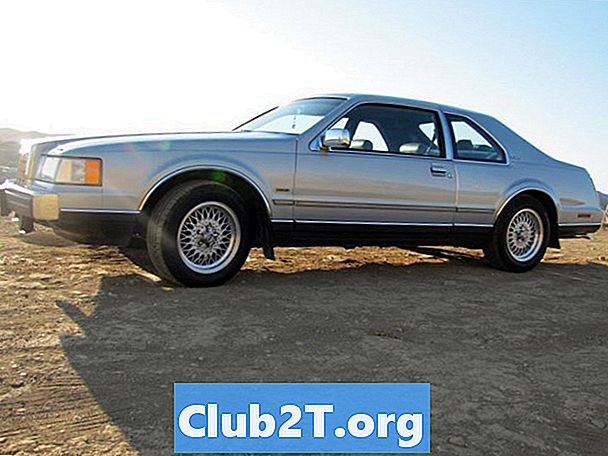 1991 Lincoln Mark VII Ghidul cablajului audio auto