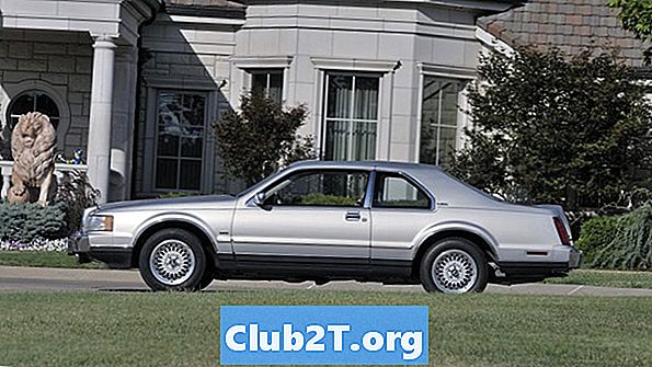 1991 Lincoln Mark VII Schema electrică de pornire la distanță