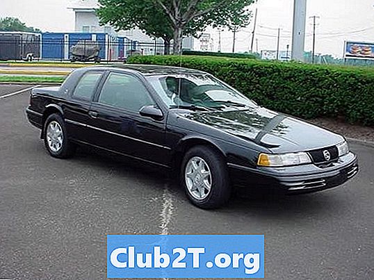 1991 Mercury Cougar shema za avtomobilsko ožičenje