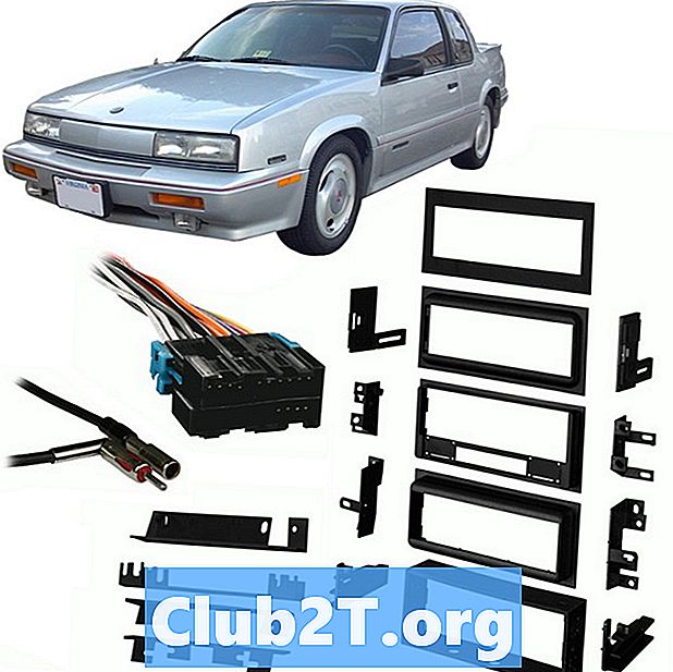 1991 Oldsmobile Cutlass Calais Stereo Bedradingschema