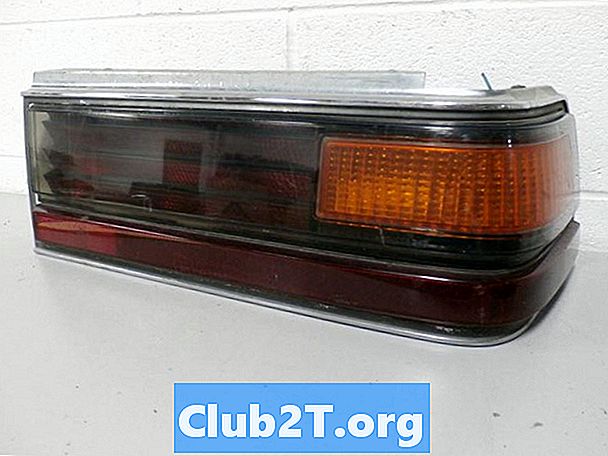 1991 Pontiac 6000 carro guia de tamanho de lâmpada