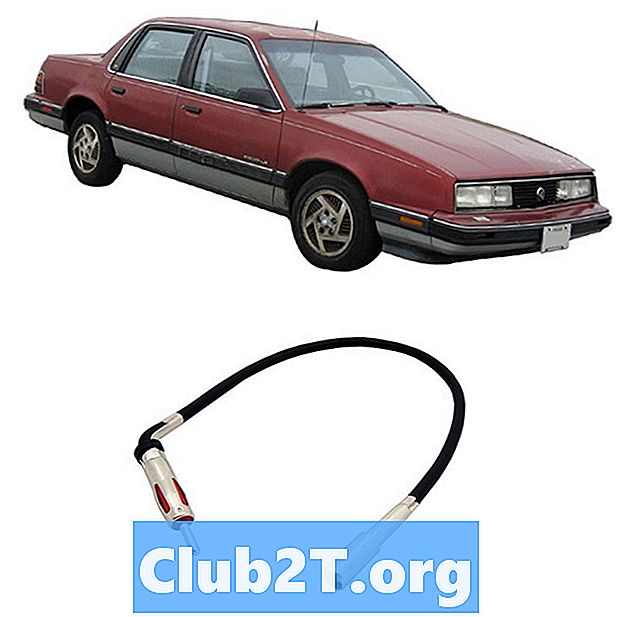 1991 Pontiac 6000 Ghid de cablare stereo auto