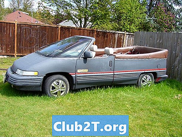 1991 Pontiac Transport Auto Stereo Bedradingsgids
