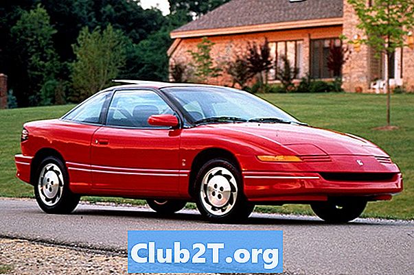 1991 Saturnus SC1 Coupe Auto Stereo Bedradingschema