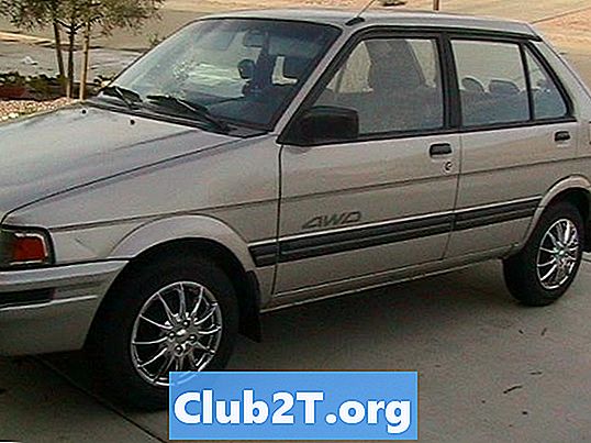 Sơ đồ nối dây âm thanh xe hơi Subaru Justy 1991