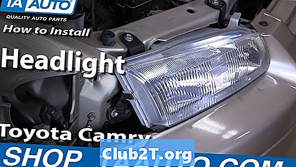 1991 Toyota Camry Replacement Light Bulb Size Chart