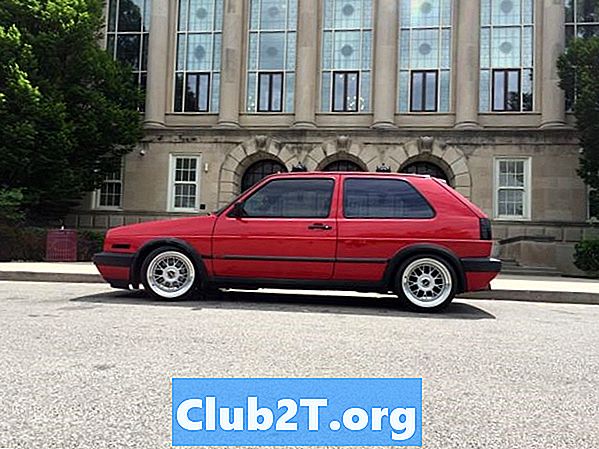 1991 Volkswagen Golf Car Audio juhtme skeem - Autod
