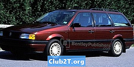 1991 년 Volkswagen Passat 자동차 용 전구 크기