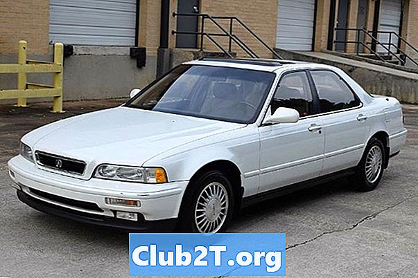 1992 Acura लीजेंड ऑटो अलार्म तारों आरेख