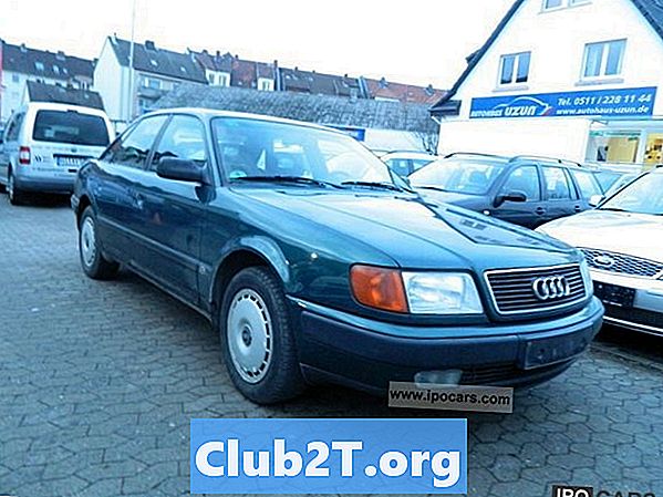 1992 Audi 100 auto rehvide suuruse juhend