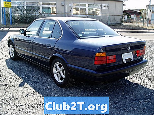 1992 BMW 525i רכב רדיו הוראות התקנה