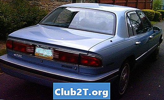 1992 m. Buick Lesabre atsargų padangų dydžio informacija
