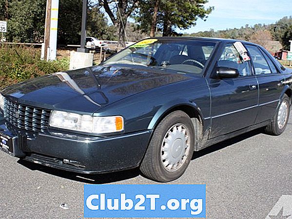 1992 Cadillac Seville Car Radio Shematski prikaz ožičenja