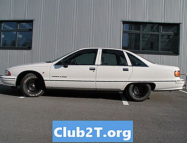 1992 Chevrolet Caprice auto signalizācijas vadu shēma