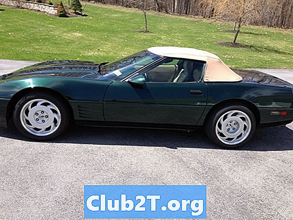 1992 Skema Pengkabelan Radio Mobil Chevrolet Corvette