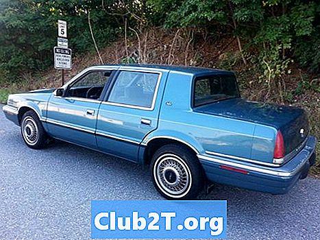 1992 Chrysler New Yorker Sơ đồ nối dây âm thanh nổi xe hơi