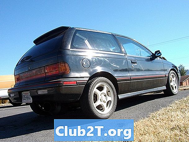 Information des tailles de pneus de voiture Dodge Colt 1992