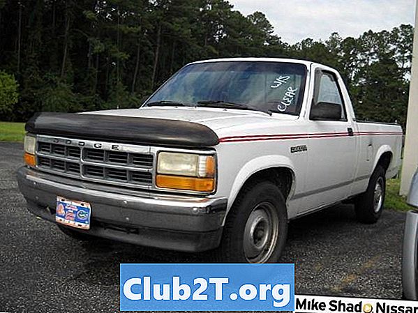 1992 Dodge Дакота вантажівка автомобільна стерео схема