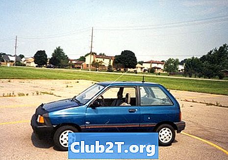Sơ đồ nối dây khởi động từ xa Ford Festiva 1992