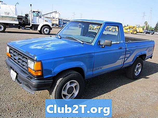 1992 Ford Ranger Pickup Truck Autorádio Schéma zapojenia - Cars