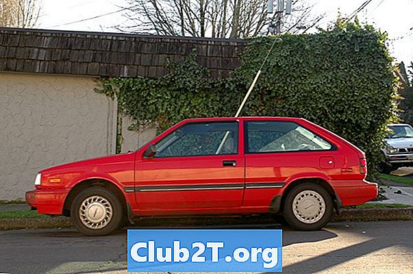 1992 Hyundai Excelin autovalaisimien koot