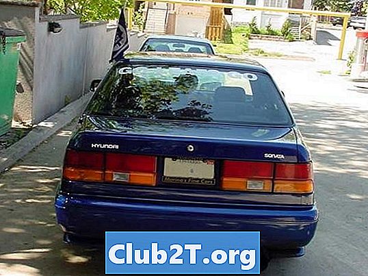 1992 יונדאי Sonata רכב סטריאו חוט תרשים