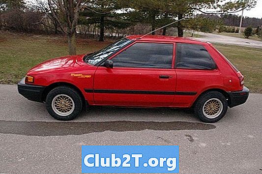 1992 Schéma zapojení autorádia Mazda 323