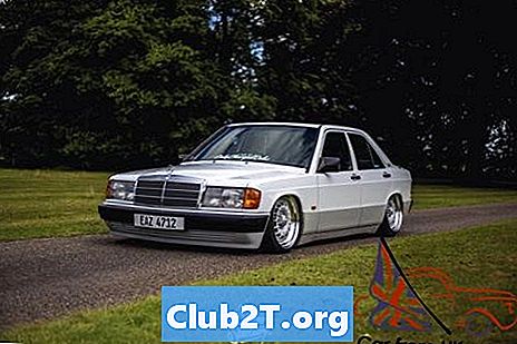 1992 Schemat okablowania Car Audio Mercedes 190E