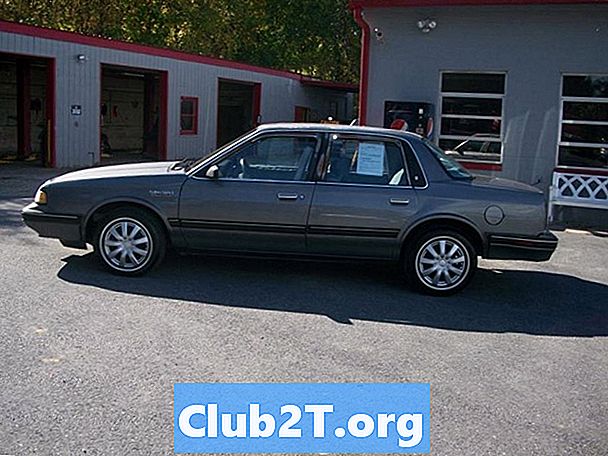 1992 Oldsmobile Cutlass Ciera 자동 전구 크기