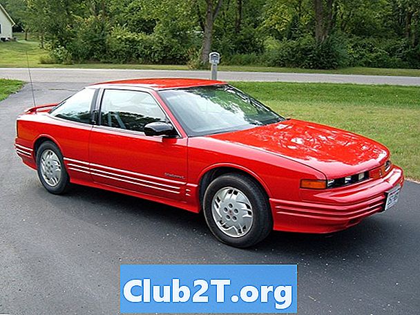 1992 Oldsmobile Cutlass 최고 자동 알람 배선 다이어그램 - 자동차